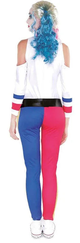 Disfraz de Harley Villana con Mono para Mujer Harley Quinn Partilandia