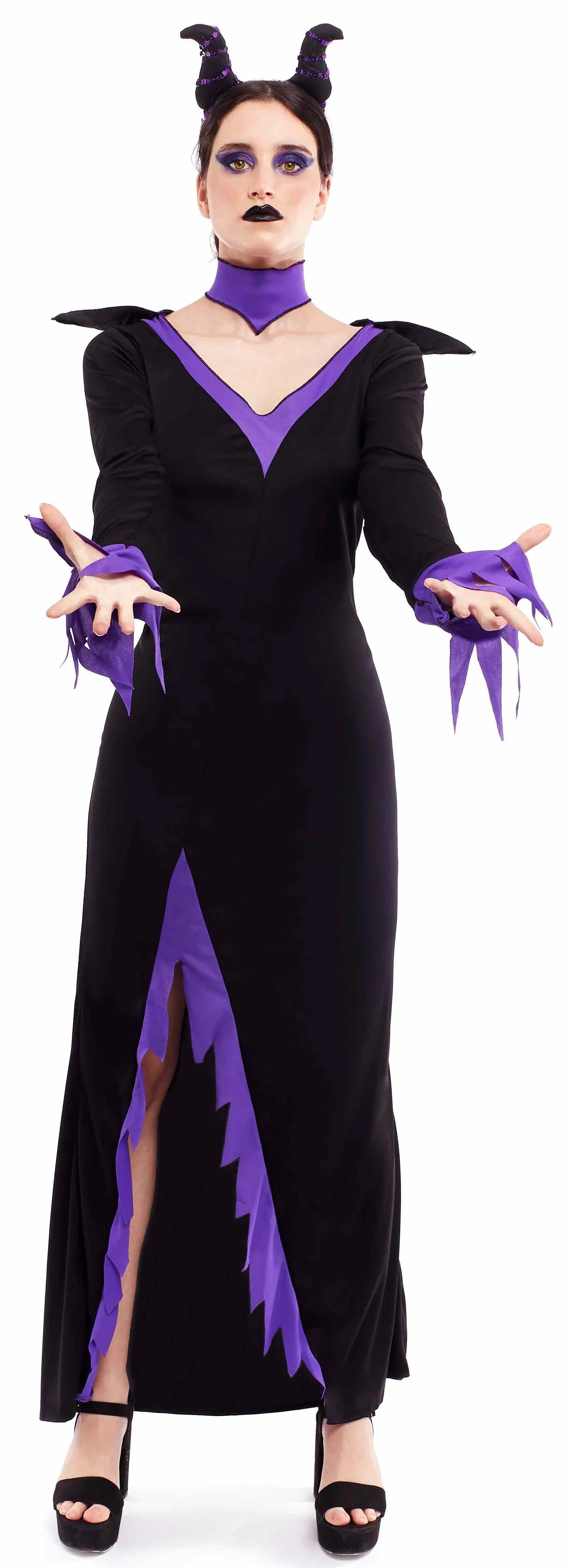 Disfraz de Hada Malvada Maléfica para Mujer Maléfica Partilandia