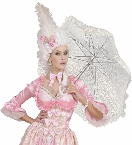 Sombrilla blanca de encaje Sombrillas Widmann