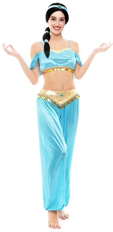 Disfraz de Jasmine Princesa de Aladdín para Adulto Aladdín Partilandia