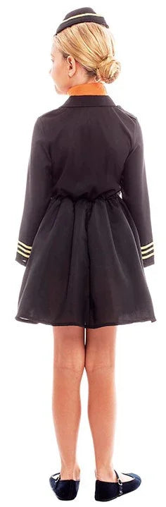 Disfraz de Azafata para Niña Azafatas Partilandia