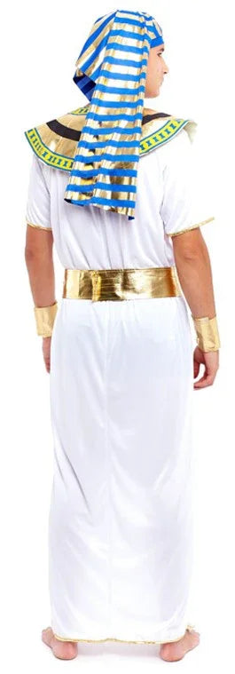 Disfraz de Faraón Egipcio Azul para Hombre Egipcios Partilandia
