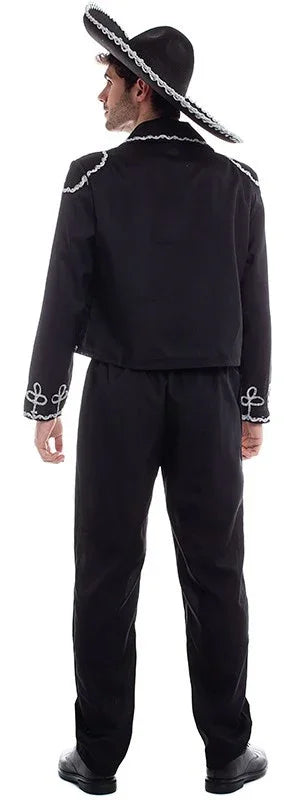 Disfraz de Mariachi Mejicano Clásico para Hombre Mexicanos Partilandia