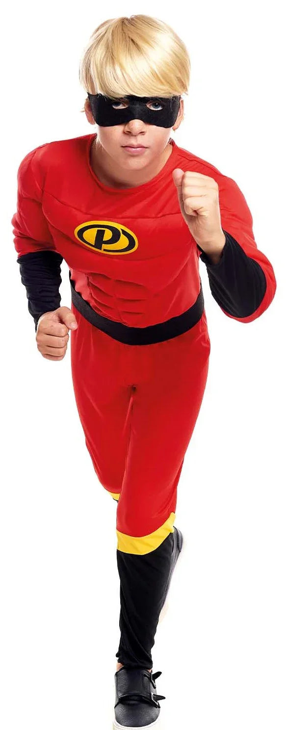 Disfraz de Superhéroe Increíble Musculoso para Niño Los Increíbles Partilandia