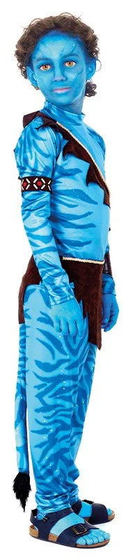 Disfraz de Guerrero Na'vi Avatar para Niño Avatar Partilandia