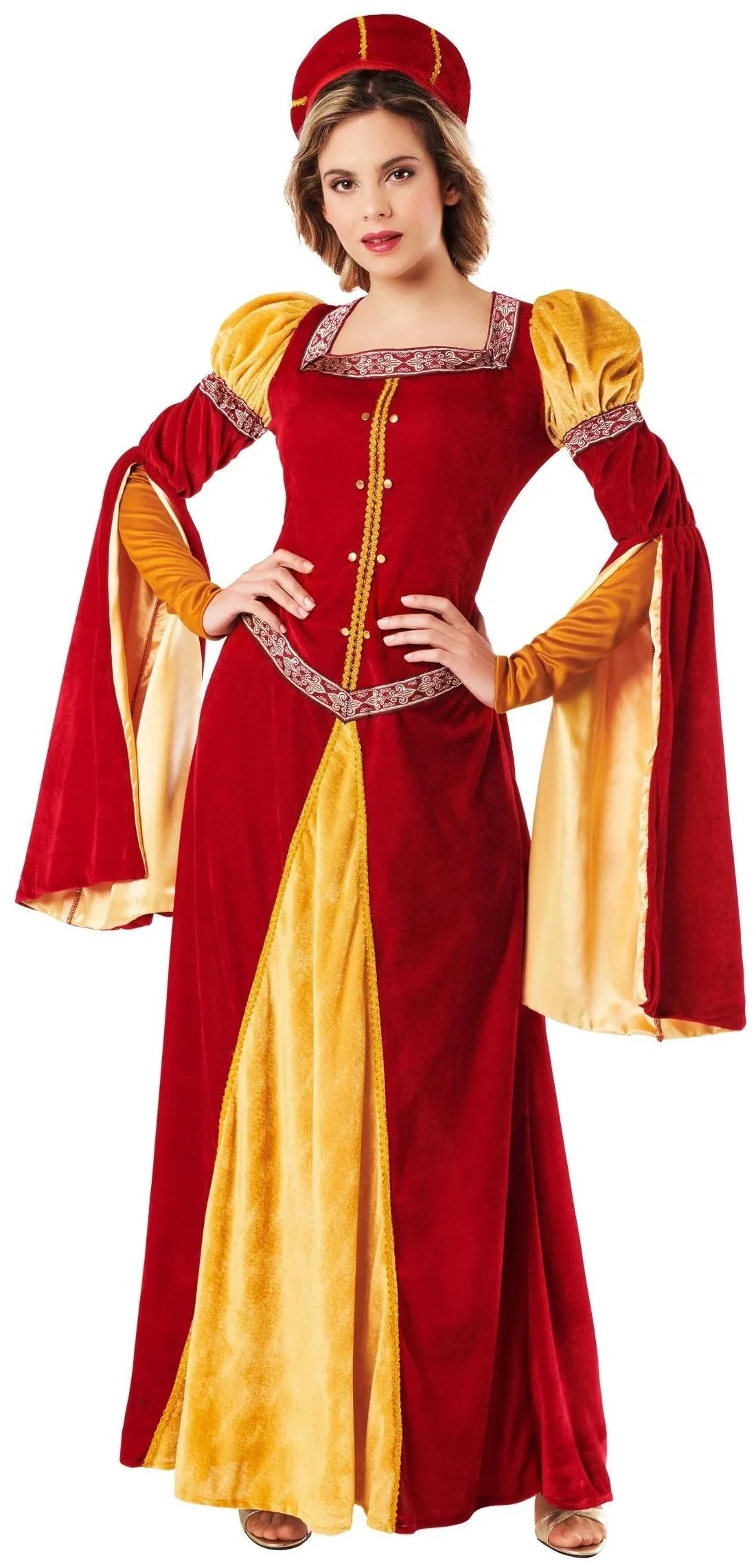 Disfraz de Dama Medieval de la Corte para Mujer Princesas y Damas Medievales Kimokawaii