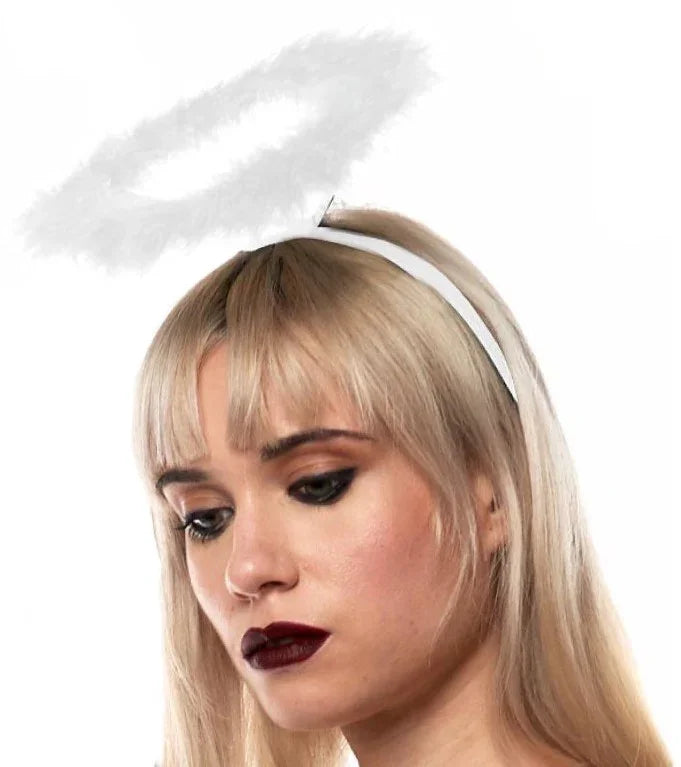 Aureola Blanca para Ángel Accesorios para la Cabeza Widmann