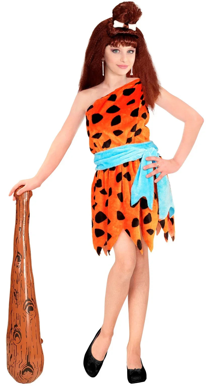 Disfraz de Troglodita Picapiedra para Niña Los Picapiedra Widmann