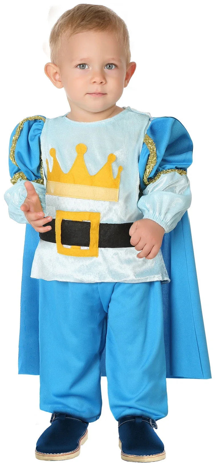 Disfraz de Príncipe Azul con Capa para Bebé Princesas y Príncipes Infantiles Atosa