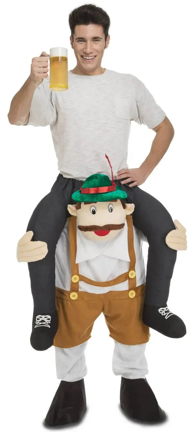Disfraz a Hombros de Tirolés para Adulto Tiroleses Oktoberfest Viving