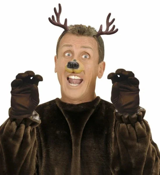 Diadema de Cuernos de Reno Navideño COMPLEMENTOS Widmann