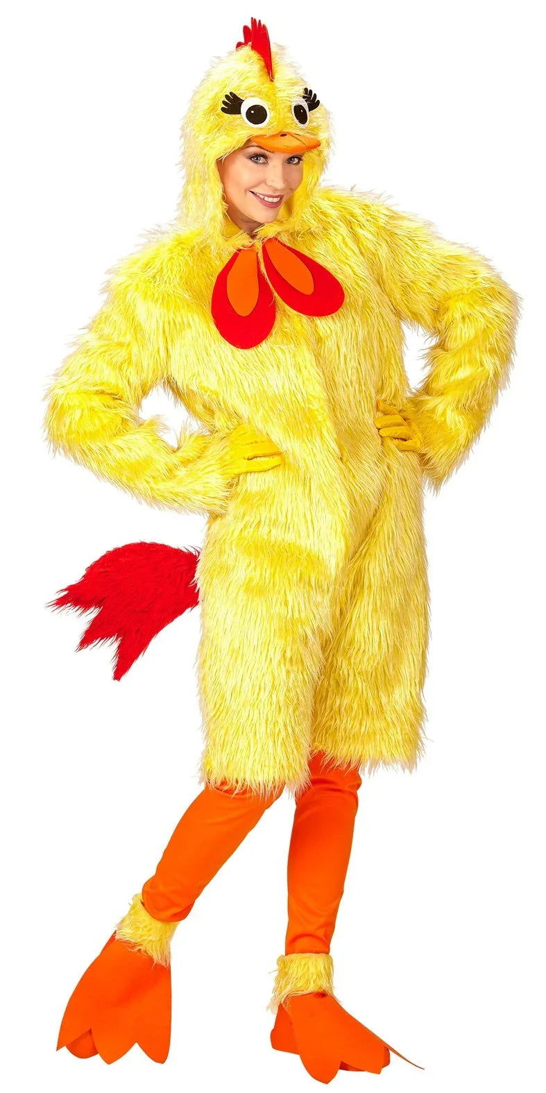 Disfraz de Pollito de Peluche para Mujer Pollo y Gallina Widmann