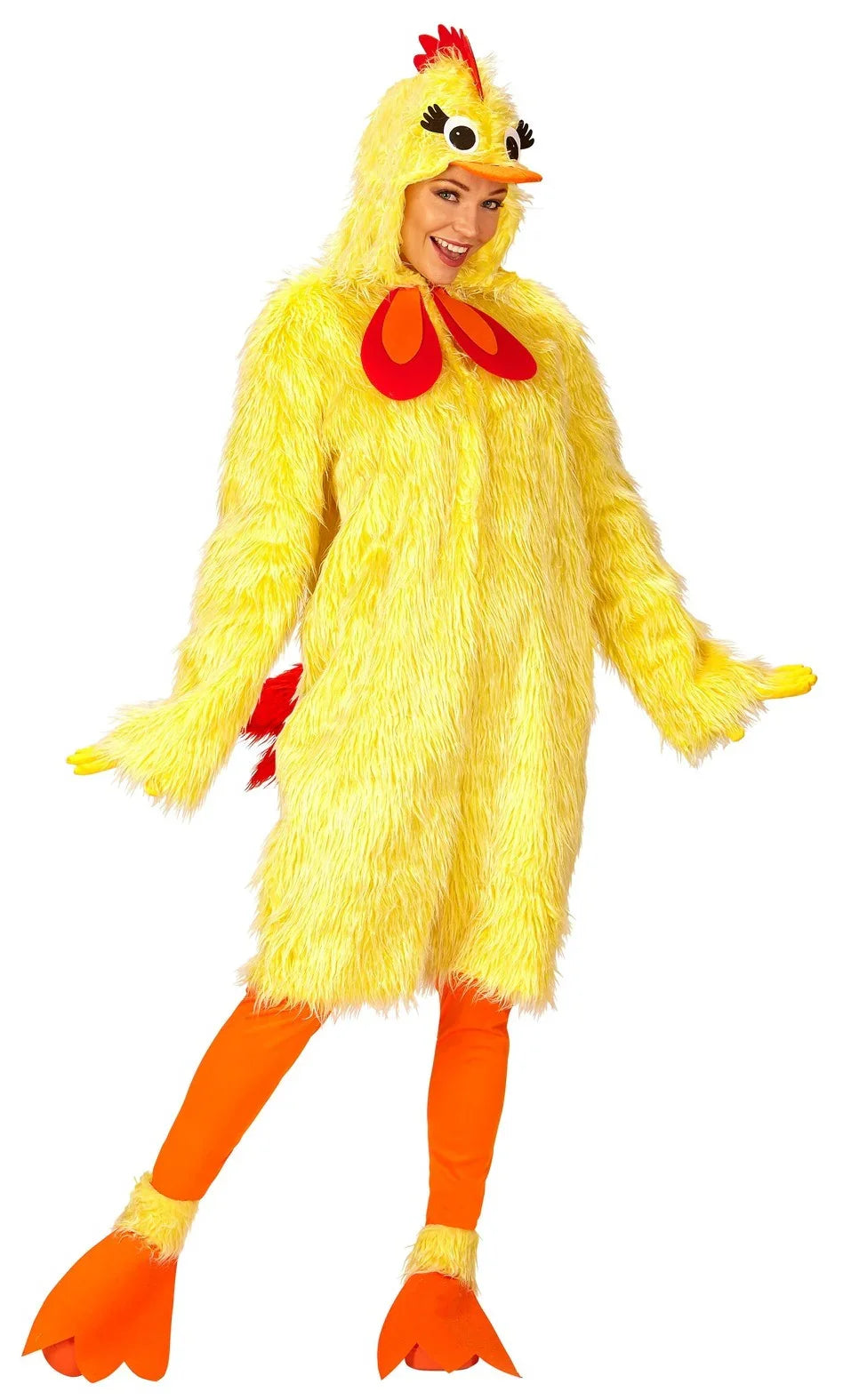 Disfraz de Pollito de Peluche para Mujer Pollo y Gallina Widmann