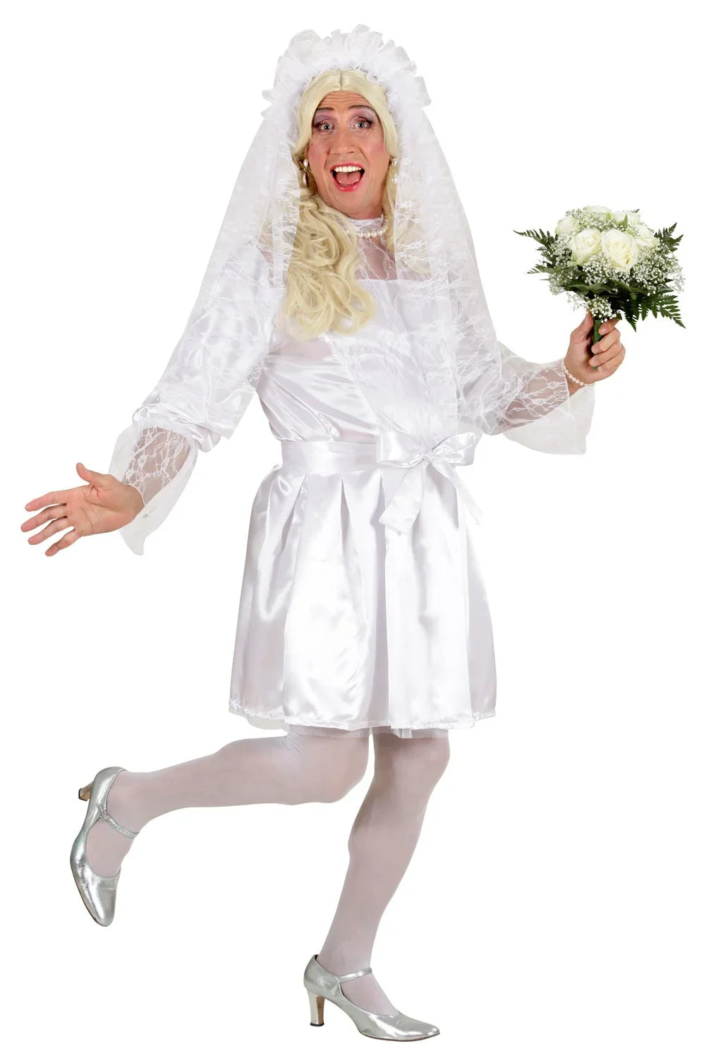 Disfraz de Novia con Velo para Hombre Novias Widmann