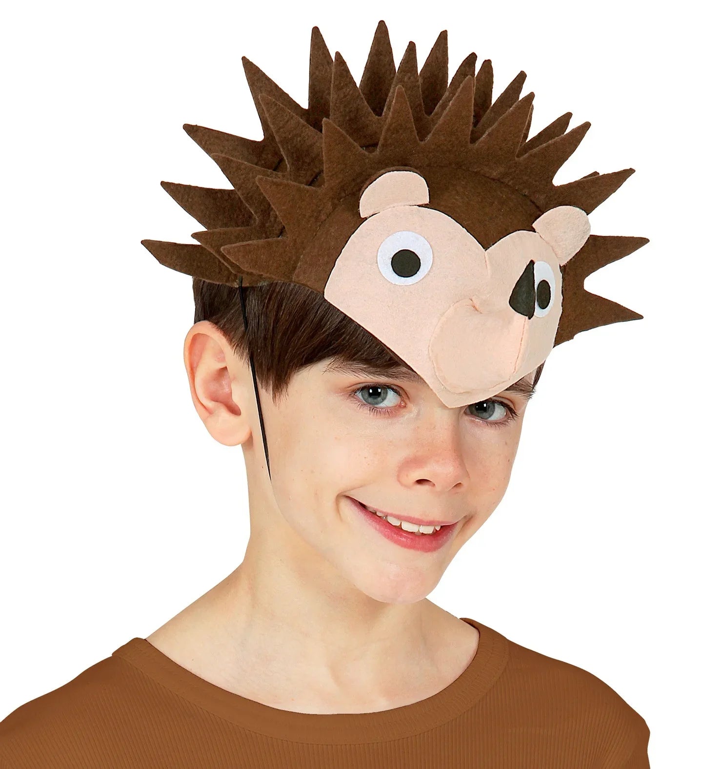 Gorro de Erizo de Fieltro Complementos de Animales Widmann