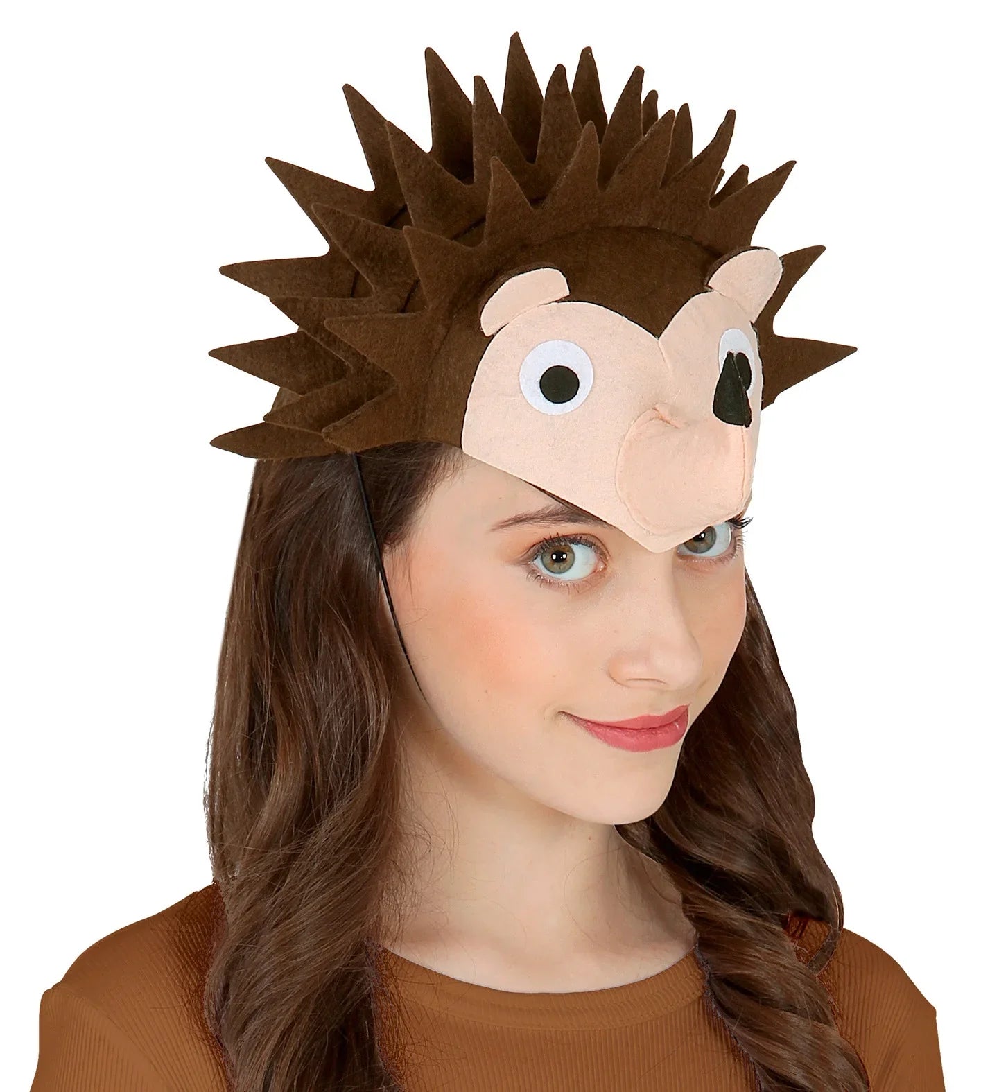 Gorro de Erizo de Fieltro Complementos de Animales Widmann