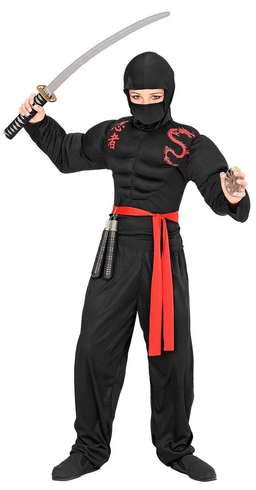 Disfraz de Ninja Musculoso Infantil INFANTILES Widmann
