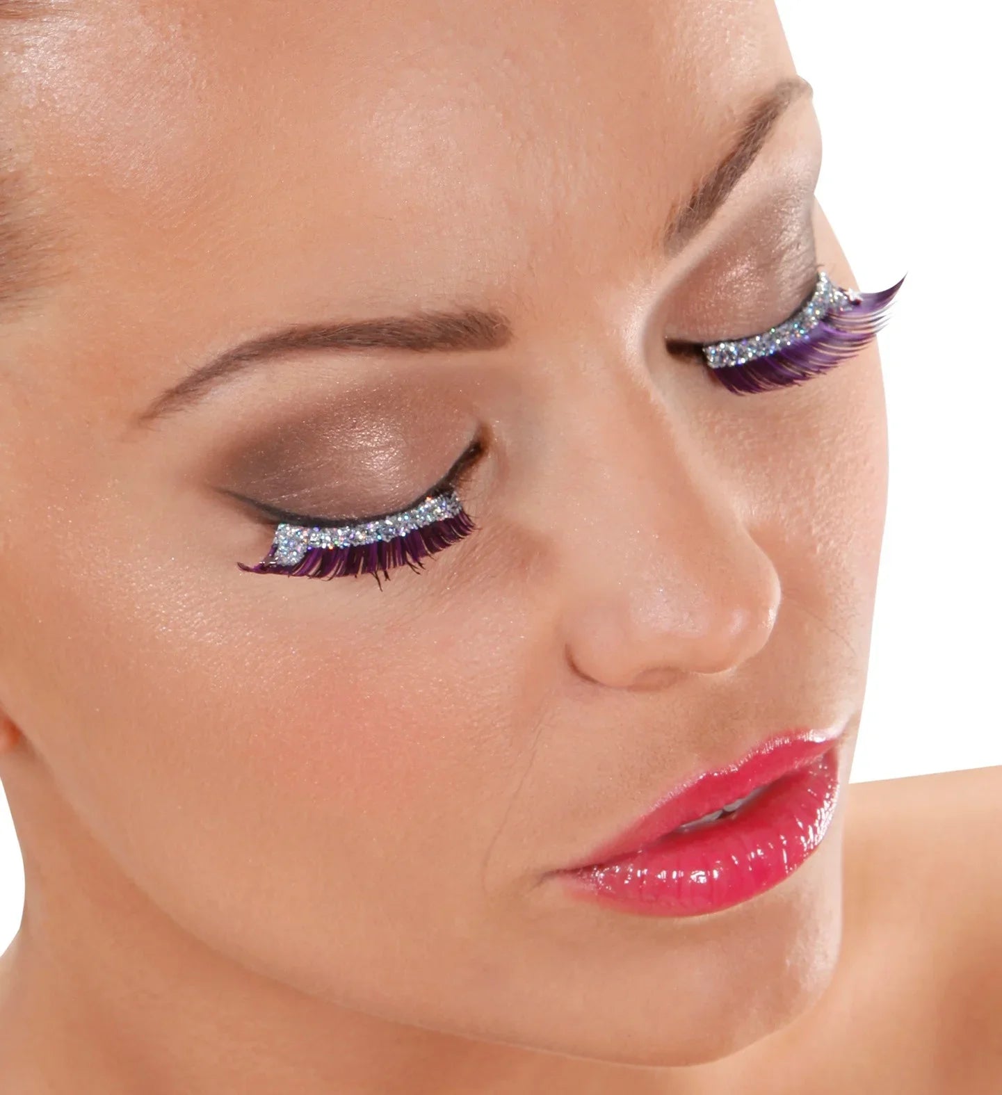 Pestañas con Purpurina y Estrellas en Colores Pestañas Widmann