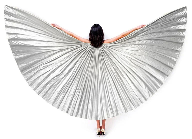 Capa de Alas Plateadas para Adulto Capas Partilandia