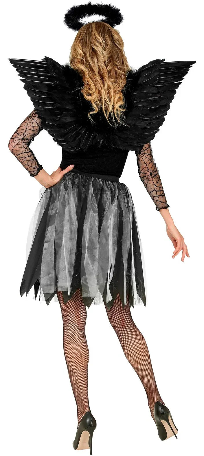 Falda Negra de Halloween para Mujer Accesorios Halloween Widmann