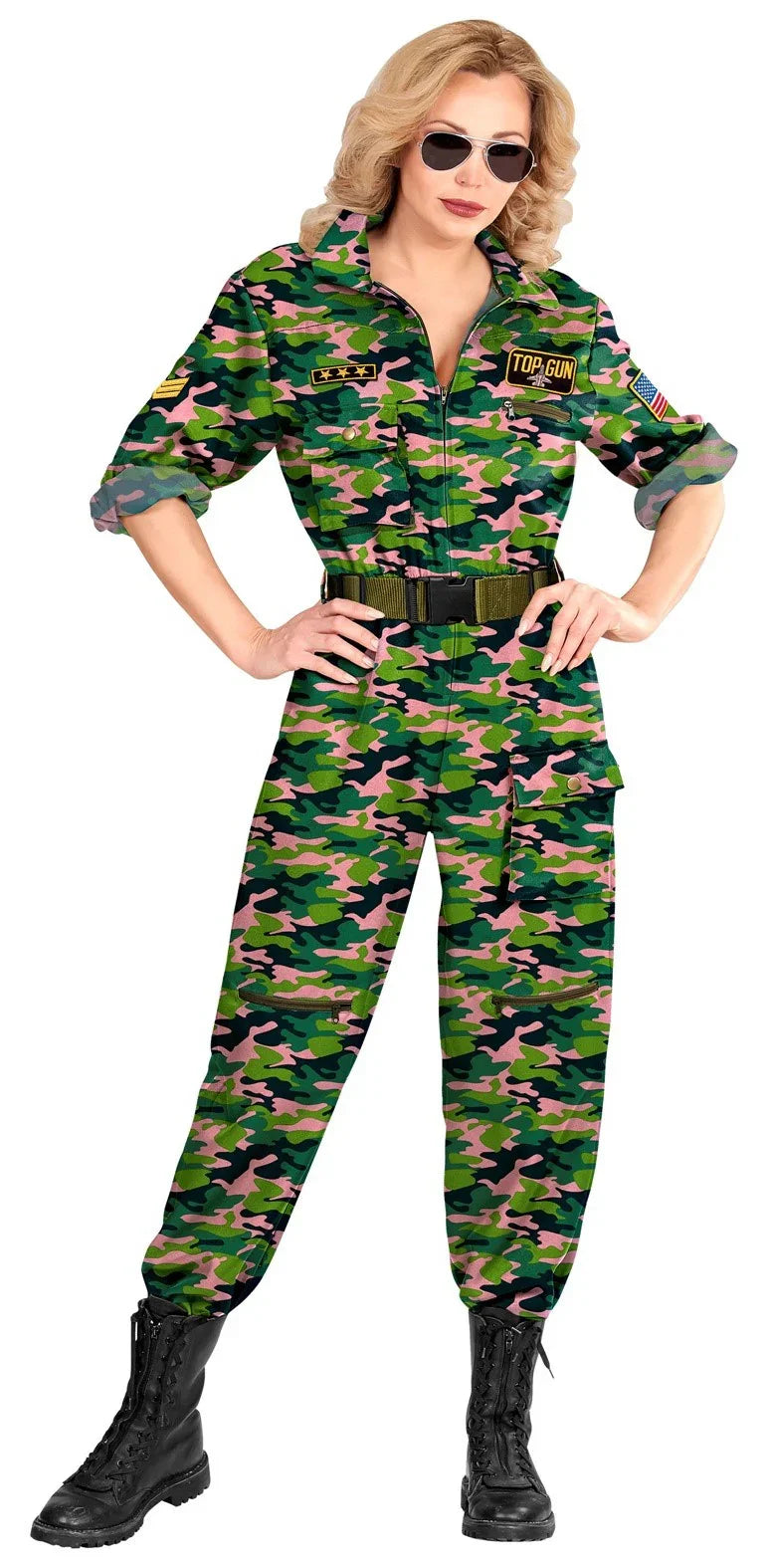 Disfraz de Piloto de Avión de Combate para Mujer Pilotos y Aviadores Widmann