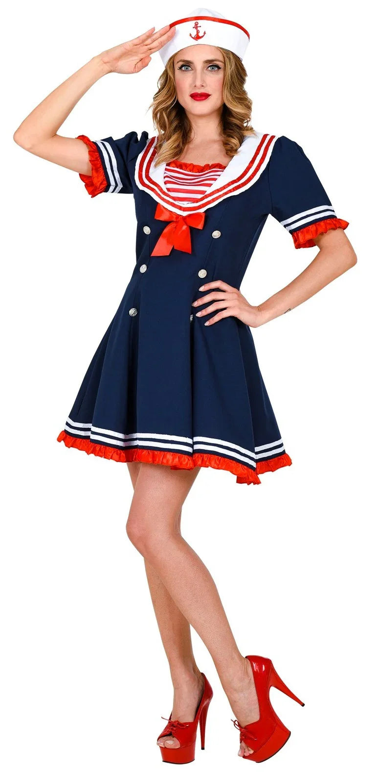 Disfraz de Marinera Coqueta para Mujer Marineros Widmann
