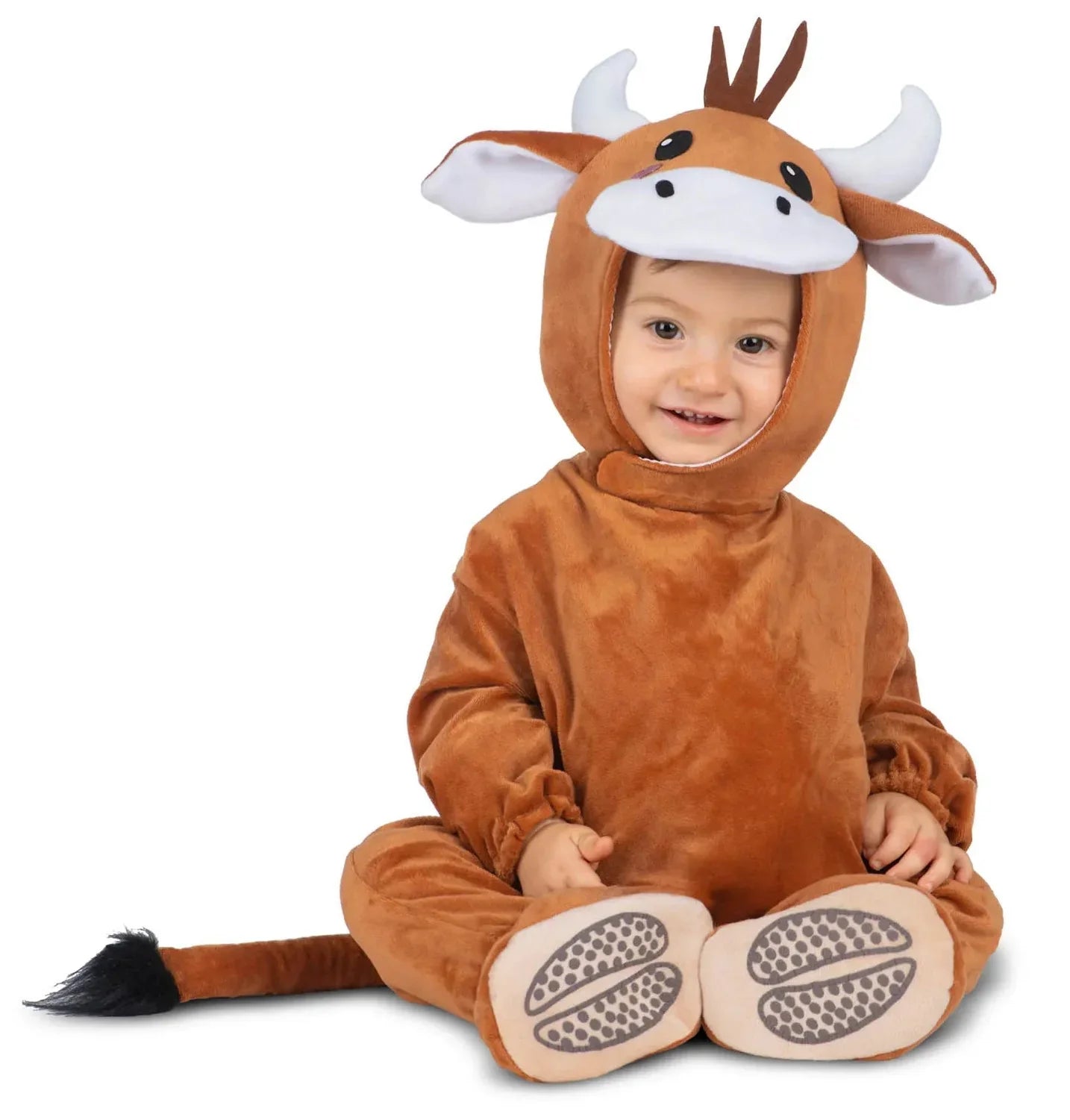 Disfraz de Buey de Peluche para Bebé Vaca y Toro Viving