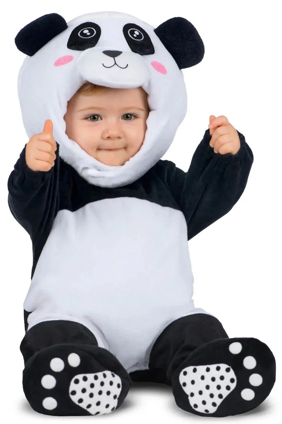 Disfraz de Oso Panda de Peluche para Bebé Oso Panda Viving