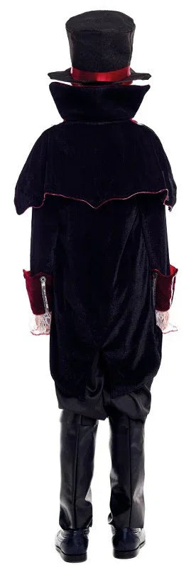 Disfraz de Vampiro con Sombrero para Niño Vampiros y vampiresas Partilandia