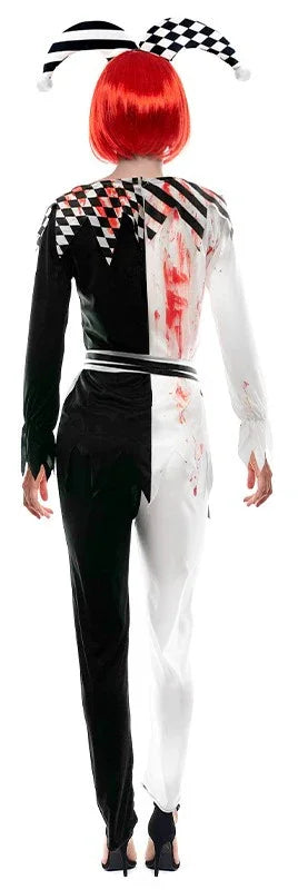 Disfraz de Bufona Sangrienta para Mujer Payasos Asesinos Partilandia