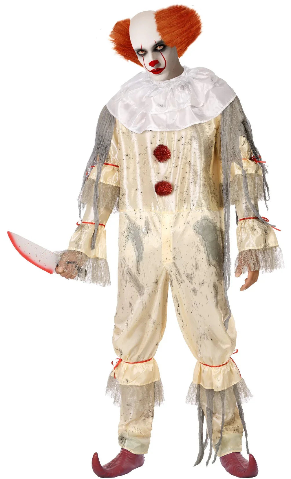 Disfraz de Penny el Payaso Psicópata para Hombre Pennywise Atosa