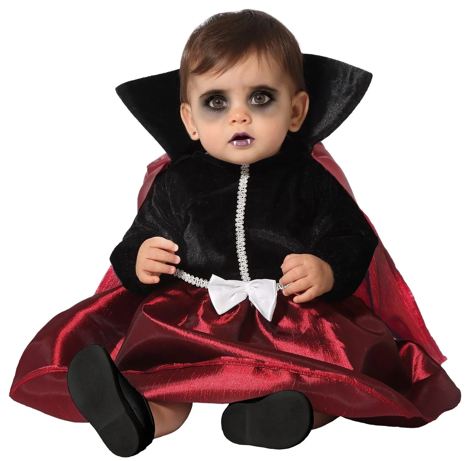 Disfraz de Vampiresa para Bebé Vampiros y vampiresas Atosa