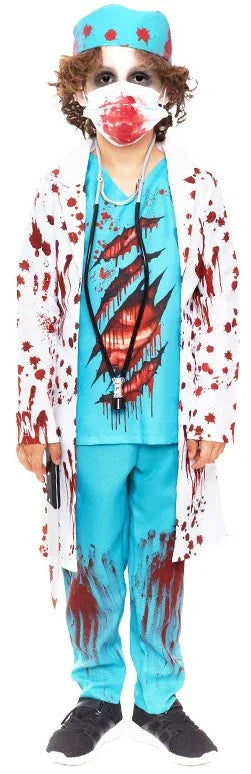 Disfraz de Cirujano Zombie Infantil Zombies Partilandia