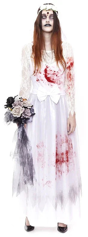 Disfraz de Novia Zombie para Mujer Novias Cadáver Partilandia