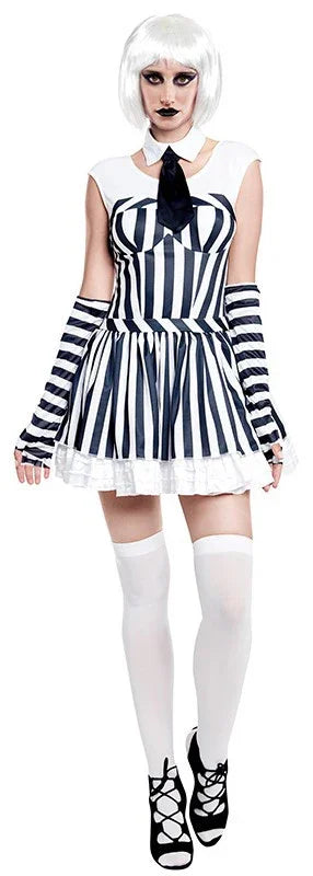 Disfraz de Beetlejuice Corto para Mujer BeetleJuice Partilandia