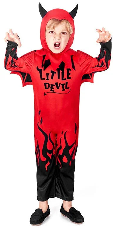 Disfraz de Diablo con Alas para Niño Demonios Partilandia