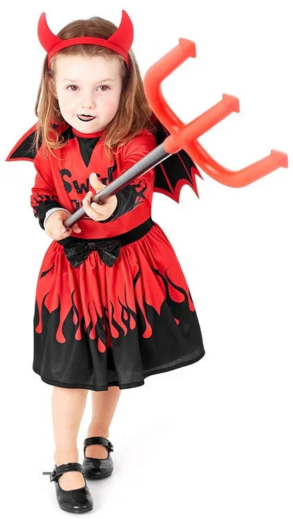 Disfraz de Diablesa para Niña Halloween Infantiles Partilandia