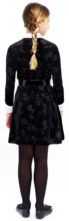 Disfraz de Miércoles Addams Oscura para Niña Miércoles Addams Partilandia