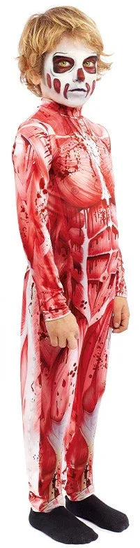 Disfraz de Cuerpo Humano sin Piel para Niño Halloween Infantiles Partilandia