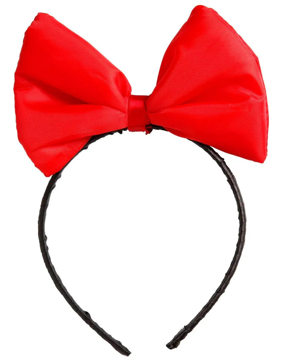 Diadema de Blancanieves con Lazo Rojo Blancanieves Widmann