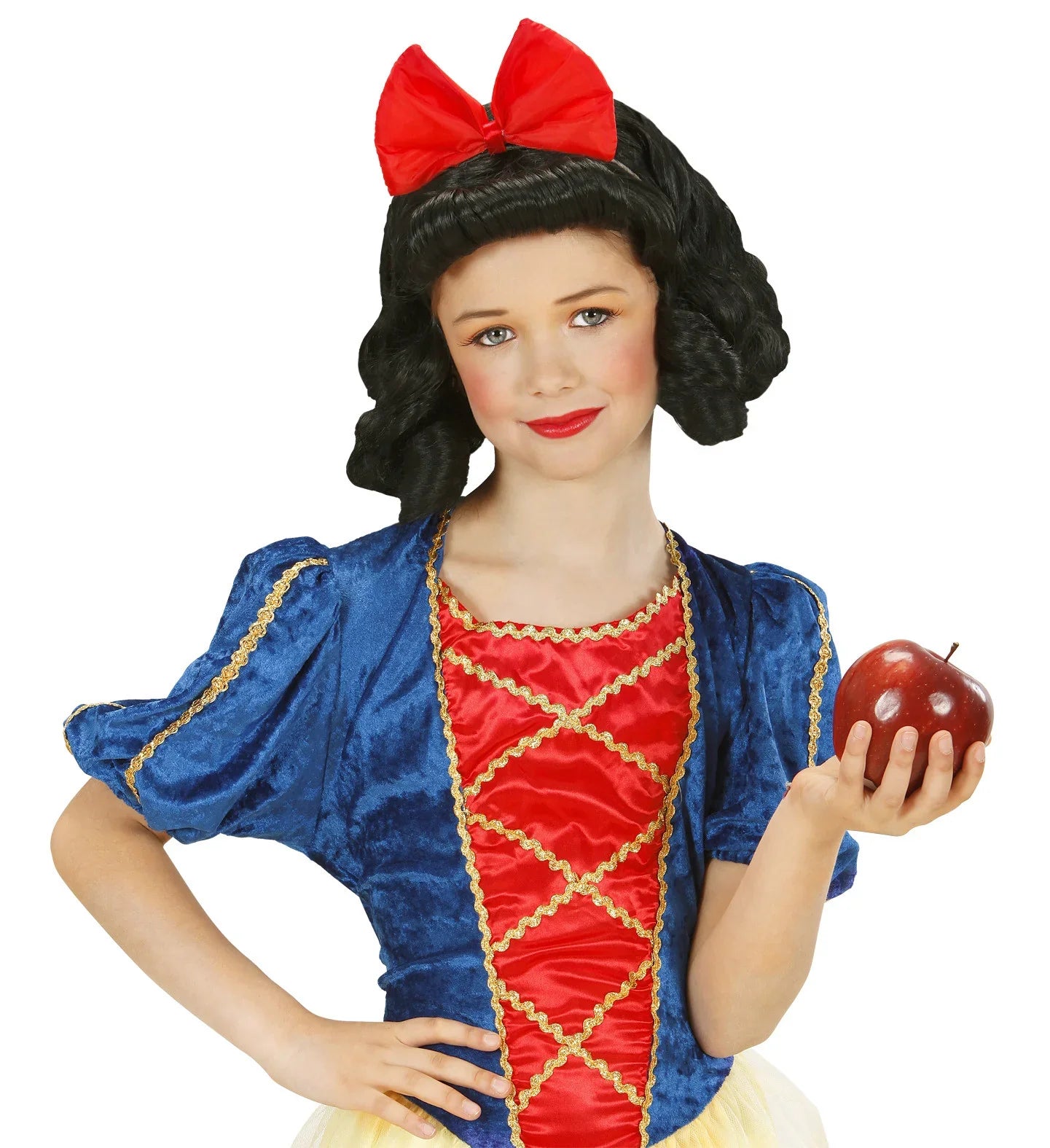 Diadema de Blancanieves con Lazo Rojo Blancanieves Widmann