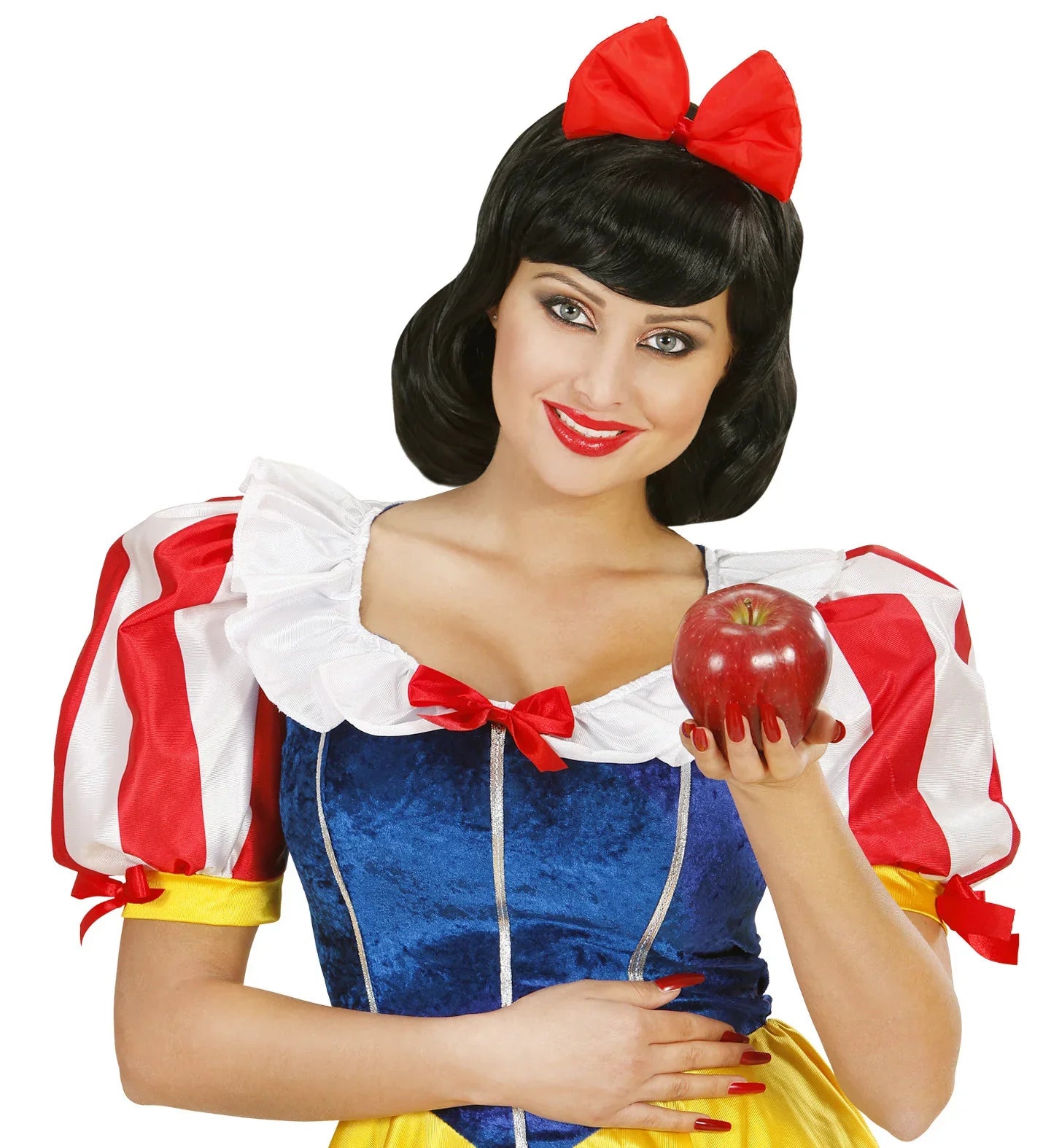 Diadema de Blancanieves con Lazo Rojo Blancanieves Widmann