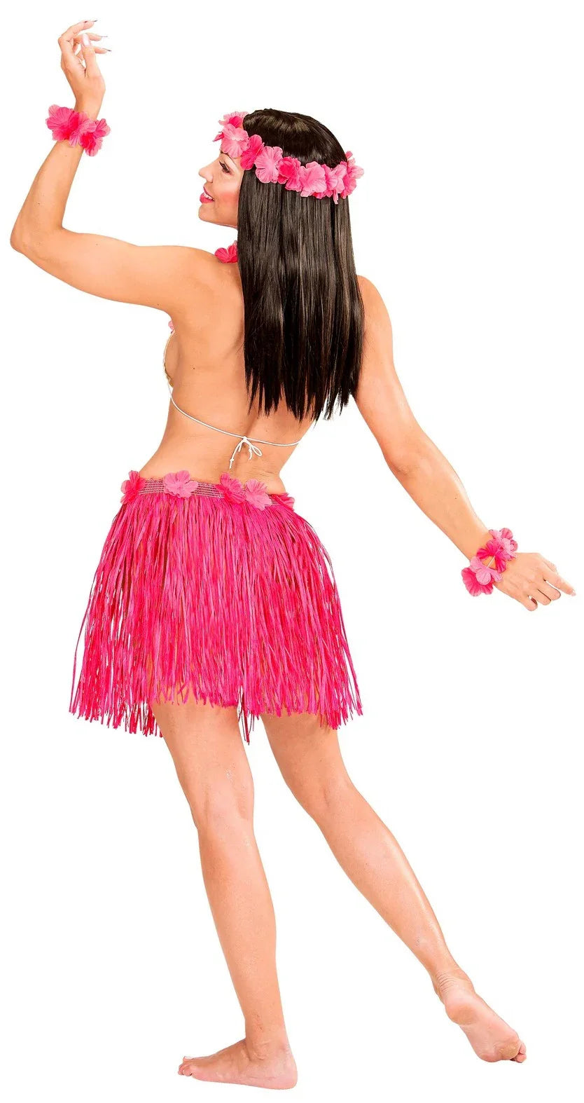 Kit Hawaiano Rosa Complementos Hawaianos Widmann