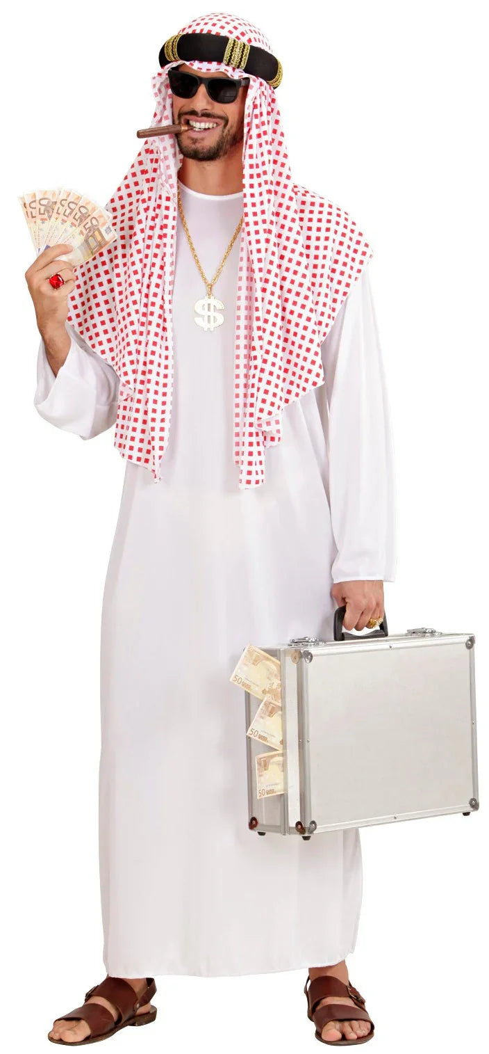 Disfraz de Jeque Árabe para Adulto Árabes Widmann