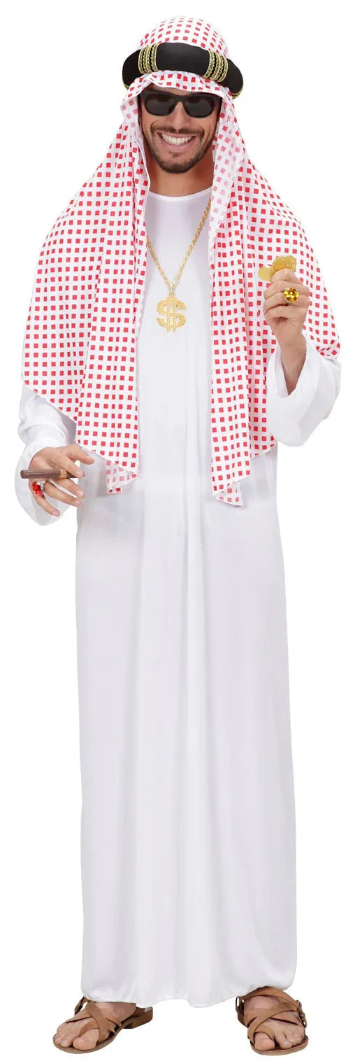 Disfraz de Jeque Árabe para Adulto Árabes Widmann