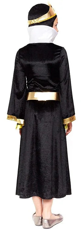 Disfraz de Reina Malvada para Niña Reina Malvada Partilandia