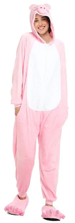 Disfraz de Cerdo de Peluche para Adulto Cerdo Partilandia