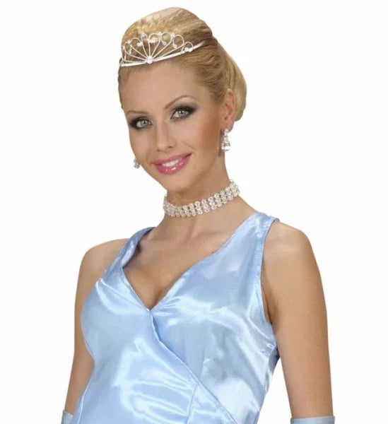Tiara Metálica en plata COMPLEMENTOS Widmann