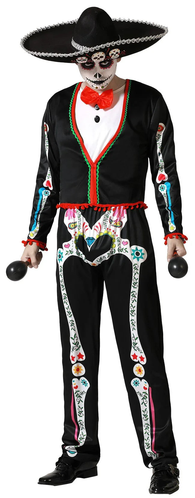 Disfraz Día de los Muertos Mexicano para Hombre Disfraces Halloween Atosa
