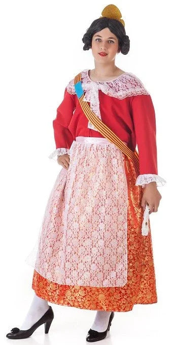 Disfraz de Fallera para Mujer Otros Países y Regiones Llopis